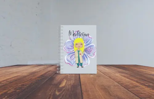 Agenda com Capa em mdf Personalizada