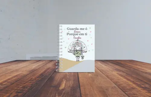 Agenda com Capa em mdf Personalizada
