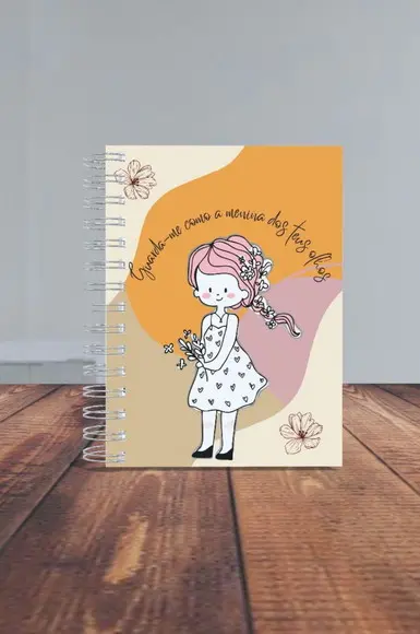 Agenda com Capa em mdf Personalizada