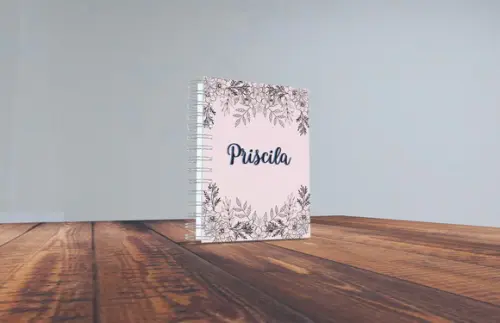 Agenda com Capa em mdf Personalizada