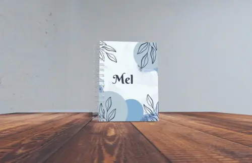 Agenda com Capa em mdf Personalizada