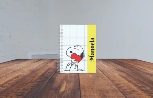 Agenda com Capa em mdf Personalizada