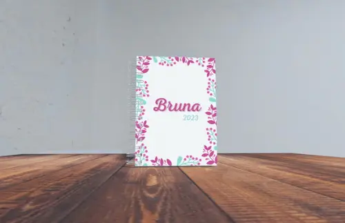 Agenda com Capa em mdf Personalizada