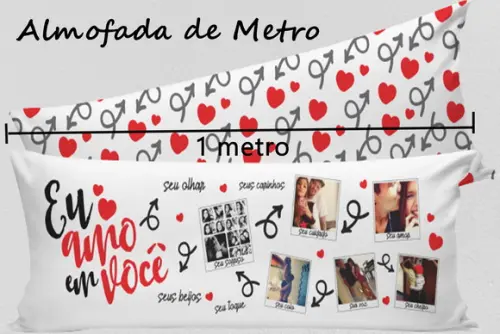 Almofada de Metro Personalizada