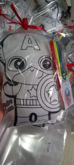 Almofada Pinte e Lave com Contorno