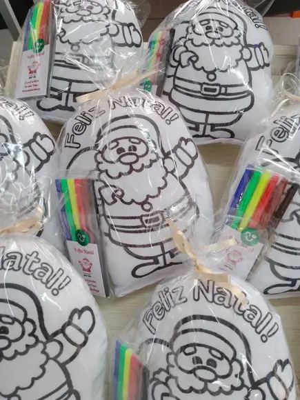 Almofadapapai Noel + Canetinha