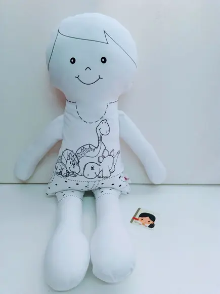 Boneco para Colorir