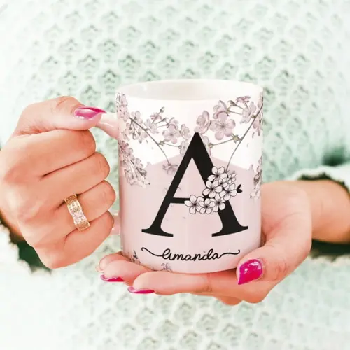 Caneca Alfabeto Personalizada