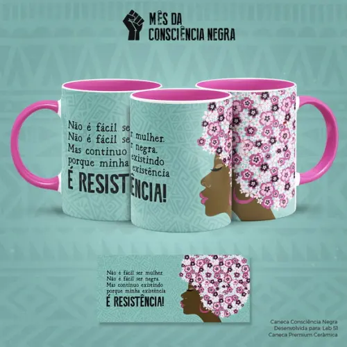 Caneca Consciência Negra