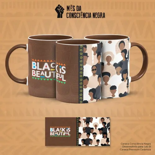 Caneca Consciência Negra
