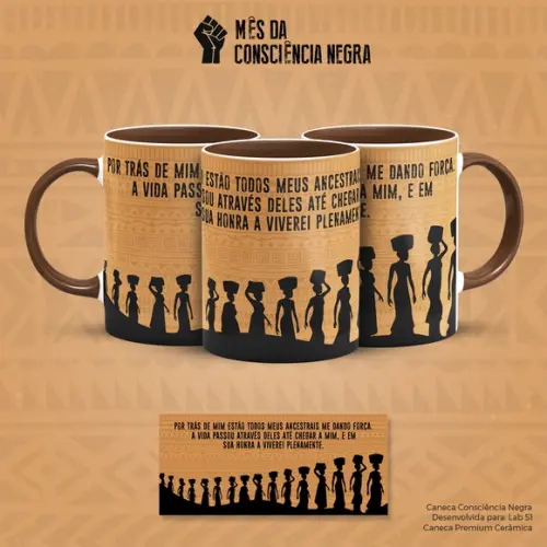 Caneca Consciência Negra