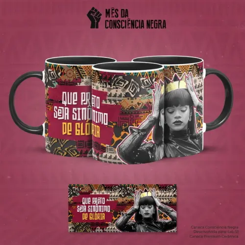 Caneca Consciência Negra
