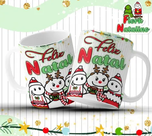 Caneca de Natal Personalizada