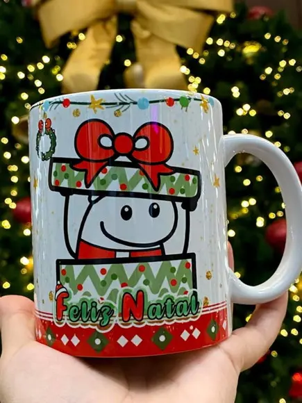 Caneca de Natal Personalizada