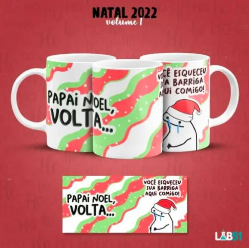 Caneca de Natal Personalizada