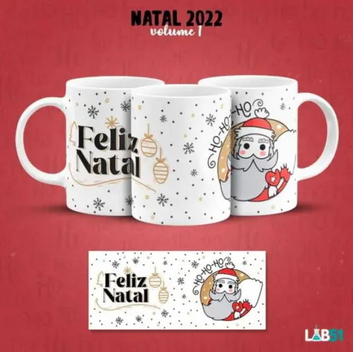 Caneca de Natal Personalizada