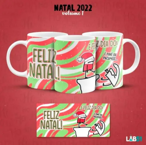 Caneca de Natal Personalizada
