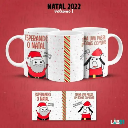 Caneca de Natal Personalizada