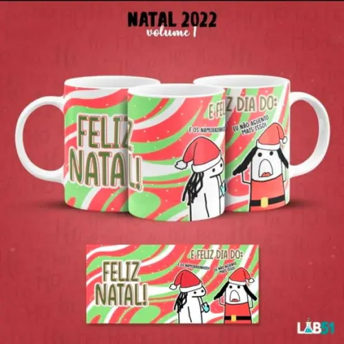 Caneca de Natal Personalizada
