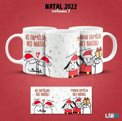 Caneca de Natal Personalizada