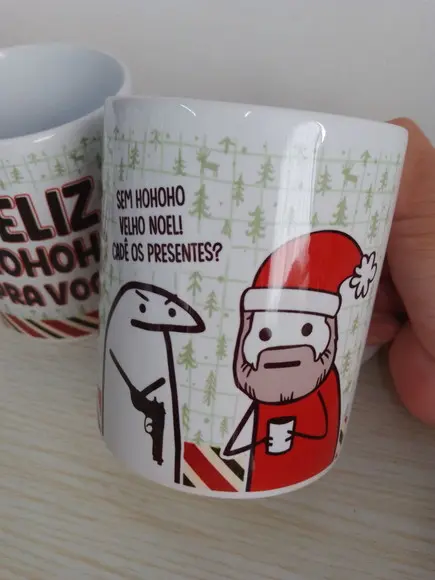 Caneca de Natal Personalizada