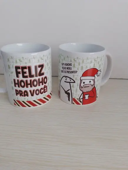 Caneca de Natal Personalizada