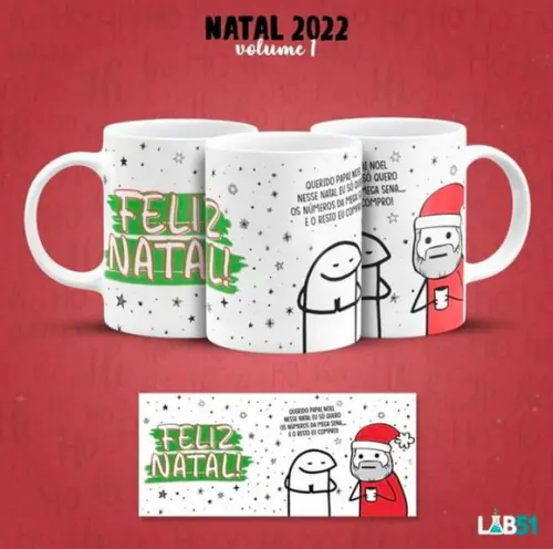 Caneca de Natal Personalizada