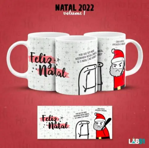 Caneca de Natal Personalizada