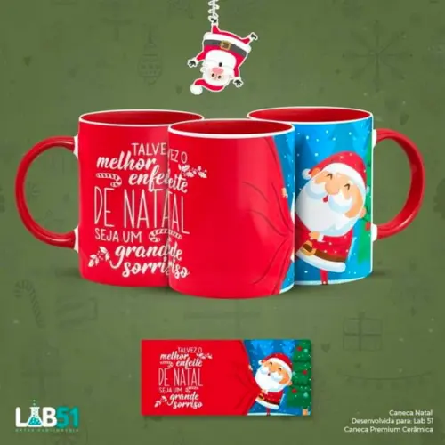 Caneca de Natal Personalizada