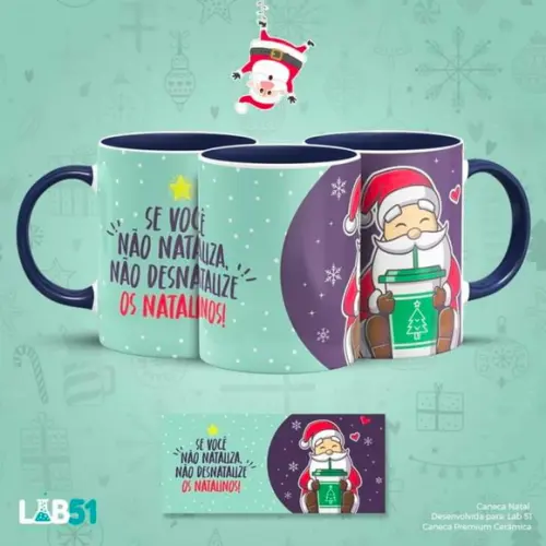 Caneca de Natal Personalizada