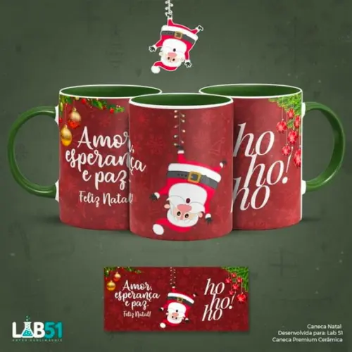 Caneca de Natal Personalizada