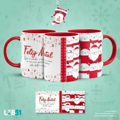 Caneca de Natal Personalizada