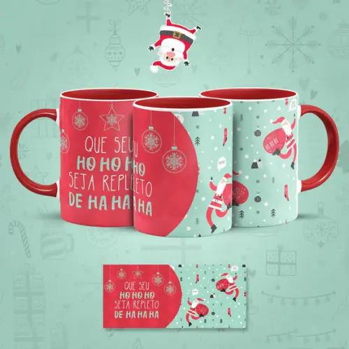 Caneca de Natal Personalizada