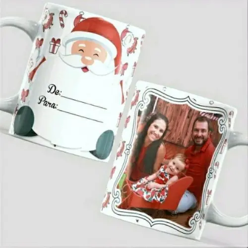Caneca de Natal Personalizada