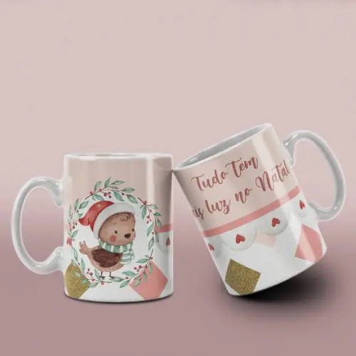 Caneca de Natal Personalizada
