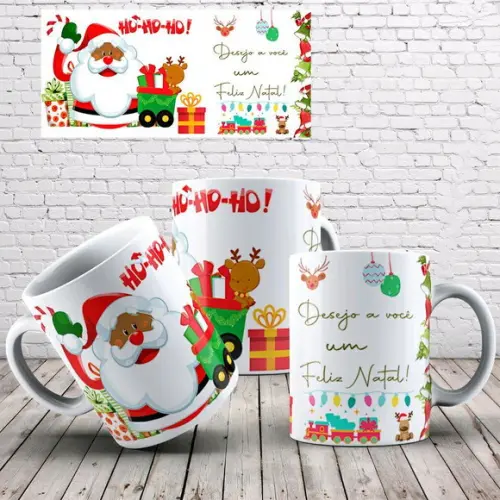 Caneca Feliz Natal Personalizada