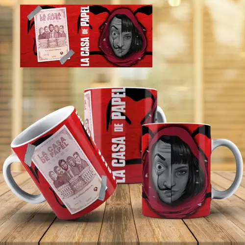 Caneca La Casa de Papel