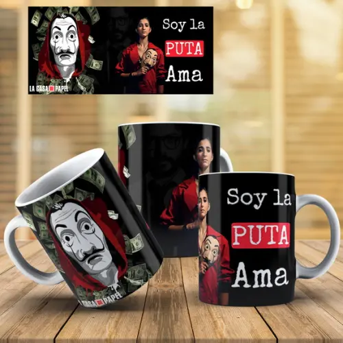 Caneca La Casa de Papel