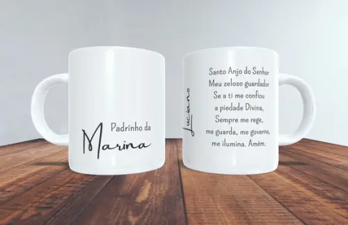 Caneca Lembrancinha de Batizado