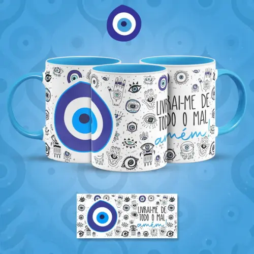 Caneca Olho Grego