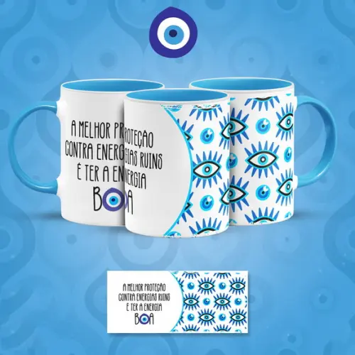 Caneca Olho Grego