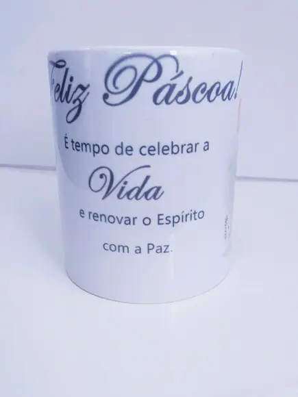 Caneca Personalizada de Páscoa