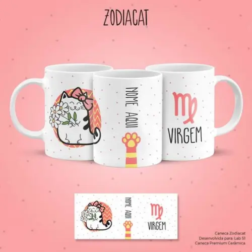 Caneca Signo de Virgem
