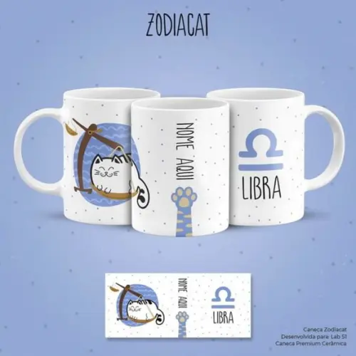 Caneca Signo de Libra