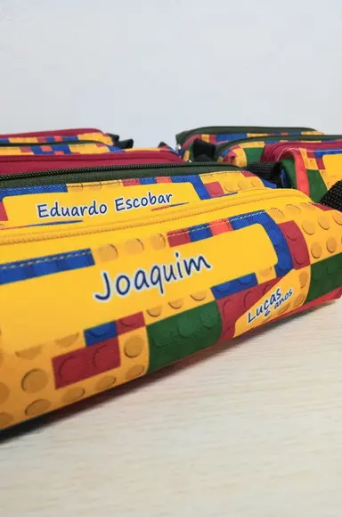 Estojo Escolar Lembrancinha