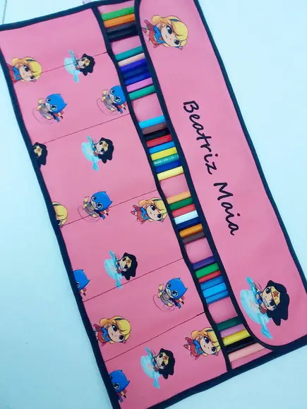 Estojo escolar personalizado