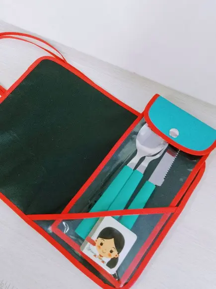 Jogo Americano Impermeável + Porta Talher