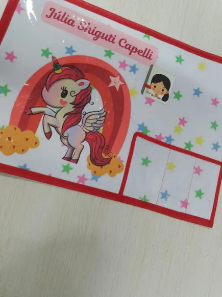 Jogo Americano Infantil Escolar