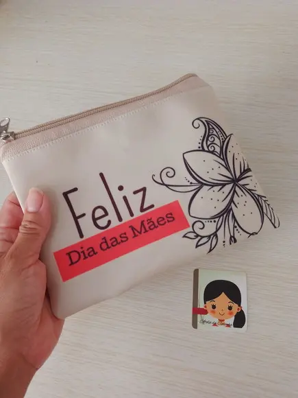Kit 10 Necessaire Feliz Dia das Mães