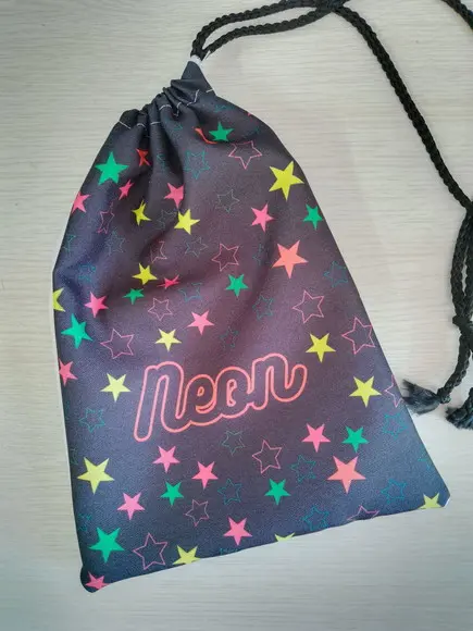 Kit 10 Saquinho Surpresa Tema Neon